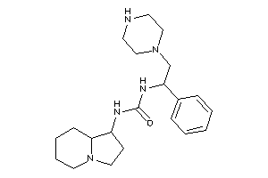 1-indolizidin-1-yl-3-(1-phenyl-2-piperazino-ethyl)urea