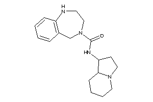 N-indolizidin-1-yl-1,2,3,5-tetrahydro-1,4-benzodiazepine-4-carboxamide