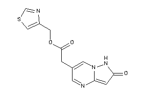 2-(2-keto-1H-pyrazolo[1,5-a]pyrimidin-6-yl)acetic Acid Thiazol-4-ylmethyl Ester