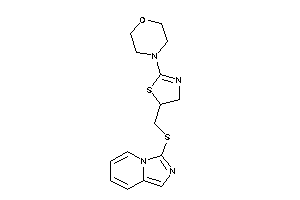 4-[5-[(imidazo[1,5-a]pyridin-3-ylthio)methyl]-2-thiazolin-2-yl]morpholine