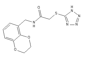 N-(2,3-dihydro-1,4-benzodioxin-5-ylmethyl)-2-(1H-tetrazol-5-ylthio)acetamide