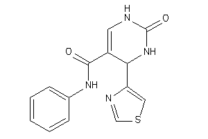 2-keto-N-phenyl-4-thiazol-4-yl-3,4-dihydro-1H-pyrimidine-5-carboxamide
