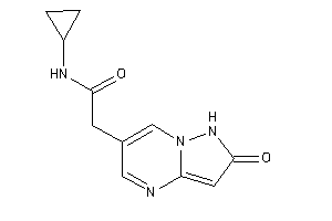 Image of N-cyclopropyl-2-(2-keto-1H-pyrazolo[1,5-a]pyrimidin-6-yl)acetamide