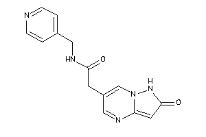 2-(2-keto-1H-pyrazolo[1,5-a]pyrimidin-6-yl)-N-(4-pyridylmethyl)acetamide