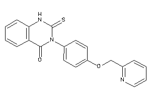 3-[4-(2-pyridylmethoxy)phenyl]-2-thioxo-1H-quinazolin-4-one