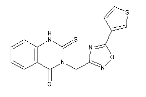 3-[[5-(3-thienyl)-1,2,4-oxadiazol-3-yl]methyl]-2-thioxo-1H-quinazolin-4-one