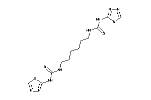 1-(1,3,4-thiadiazol-2-yl)-3-[6-(1,3,4-thiadiazol-2-ylcarbamoylamino)hexyl]urea
