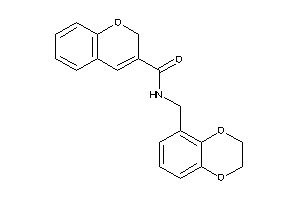 N-(2,3-dihydro-1,4-benzodioxin-5-ylmethyl)-2H-chromene-3-carboxamide