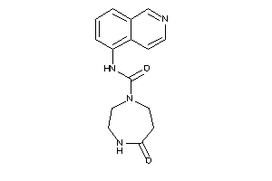 N-(5-isoquinolyl)-5-keto-1,4-diazepane-1-carboxamide