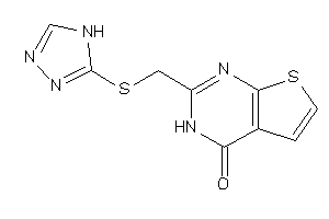 Image of 2-[(4H-1,2,4-triazol-3-ylthio)methyl]-3H-thieno[2,3-d]pyrimidin-4-one