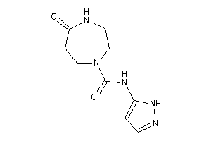 5-keto-N-(1H-pyrazol-5-yl)-1,4-diazepane-1-carboxamide
