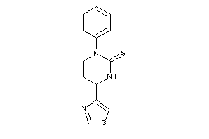 3-phenyl-6-thiazol-4-yl-1,6-dihydropyrimidine-2-thione