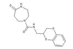 N-(2,3-dihydro-1,4-benzodioxin-3-ylmethyl)-5-keto-1,4-diazepane-1-carboxamide