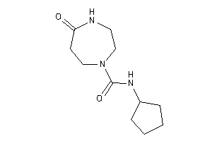 N-cyclopentyl-5-keto-1,4-diazepane-1-carboxamide