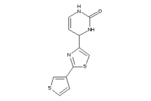 4-[2-(3-thienyl)thiazol-4-yl]-3,4-dihydro-1H-pyrimidin-2-one