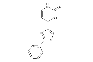 4-(2-phenylthiazol-4-yl)-3,4-dihydro-1H-pyrimidin-2-one