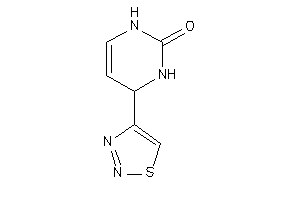 4-(thiadiazol-4-yl)-3,4-dihydro-1H-pyrimidin-2-one