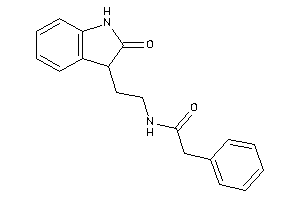 N-[2-(2-ketoindolin-3-yl)ethyl]-2-phenyl-acetamide