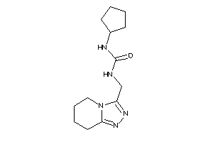 1-cyclopentyl-3-(5,6,7,8-tetrahydro-[1,2,4]triazolo[4,3-a]pyridin-3-ylmethyl)urea