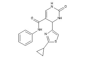 4-(2-cyclopropylthiazol-4-yl)-2-keto-N-phenyl-3,4-dihydro-1H-pyrimidine-5-carboxamide