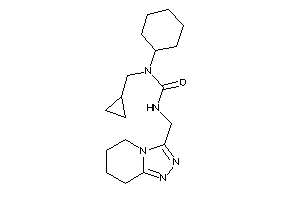 1-cyclohexyl-1-(cyclopropylmethyl)-3-(5,6,7,8-tetrahydro-[1,2,4]triazolo[4,3-a]pyridin-3-ylmethyl)urea