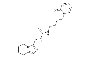 1-[4-(2-keto-1-pyridyl)butyl]-3-(5,6,7,8-tetrahydro-[1,2,4]triazolo[4,3-a]pyridin-3-ylmethyl)urea