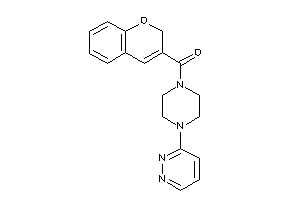 2H-chromen-3-yl-(4-pyridazin-3-ylpiperazino)methanone