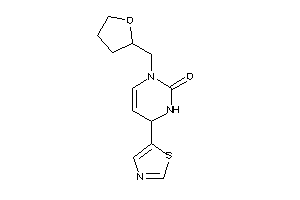 3-(tetrahydrofurfuryl)-6-thiazol-5-yl-1,6-dihydropyrimidin-2-one