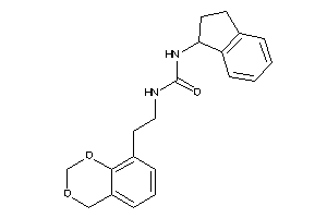 1-[2-(4H-1,3-benzodioxin-8-yl)ethyl]-3-indan-1-yl-urea