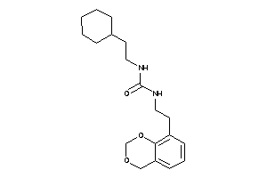 1-[2-(4H-1,3-benzodioxin-8-yl)ethyl]-3-(2-cyclohexylethyl)urea