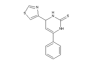 6-phenyl-4-thiazol-4-yl-3,4-dihydro-1H-pyrimidine-2-thione
