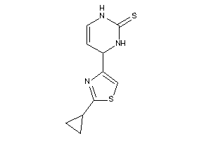 4-(2-cyclopropylthiazol-4-yl)-3,4-dihydro-1H-pyrimidine-2-thione