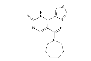 Azepan-1-yl-(4-thiazol-4-yl-2-thioxo-3,4-dihydro-1H-pyrimidin-5-yl)methanone