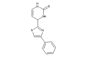 4-(4-phenylthiazol-2-yl)-3,4-dihydro-1H-pyrimidine-2-thione