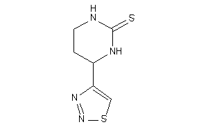 4-(thiadiazol-4-yl)hexahydropyrimidine-2-thione