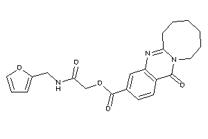 13-keto-6,7,8,9,10,11-hexahydroazocino[2,1-b]quinazoline-3-carboxylic Acid [2-(2-furfurylamino)-2-keto-ethyl] Ester