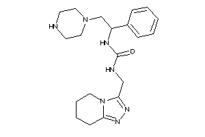 1-(1-phenyl-2-piperazino-ethyl)-3-(5,6,7,8-tetrahydro-[1,2,4]triazolo[4,3-a]pyridin-3-ylmethyl)urea