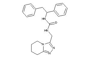 1-(1,2-diphenylethyl)-3-(5,6,7,8-tetrahydro-[1,2,4]triazolo[4,3-a]pyridin-3-ylmethyl)urea