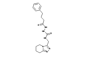 1-(4-phenylbutanoylamino)-3-(5,6,7,8-tetrahydro-[1,2,4]triazolo[4,3-a]pyridin-3-ylmethyl)urea