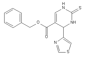 4-thiazol-4-yl-2-thioxo-3,4-dihydro-1H-pyrimidine-5-carboxylic Acid Benzyl Ester