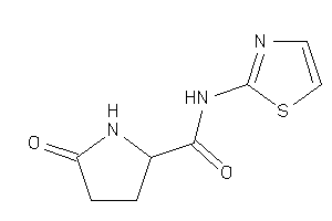 5-keto-N-thiazol-2-yl-pyrrolidine-2-carboxamide