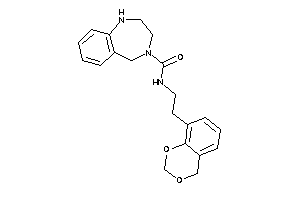 N-[2-(4H-1,3-benzodioxin-8-yl)ethyl]-1,2,3,5-tetrahydro-1,4-benzodiazepine-4-carboxamide