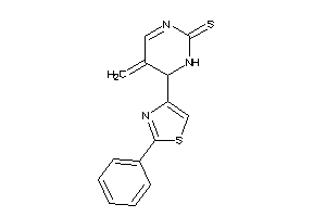 5-methylene-6-(2-phenylthiazol-4-yl)-1,6-dihydropyrimidine-2-thione