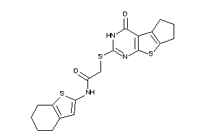 Image of 2-[(ketoBLAHyl)thio]-N-(4,5,6,7-tetrahydrobenzothiophen-2-yl)acetamide
