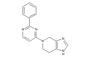 5-(2-phenylpyrimidin-4-yl)-1,4,6,7-tetrahydroimidazo[4,5-c]pyridine