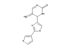 5-methylene-6-[2-(3-thienyl)thiazol-4-yl]-1,6-dihydropyrimidine-2-thione