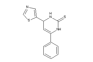 6-phenyl-4-thiazol-5-yl-3,4-dihydro-1H-pyrimidine-2-thione