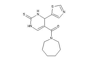 Azepan-1-yl-(4-thiazol-5-yl-2-thioxo-3,4-dihydro-1H-pyrimidin-5-yl)methanone
