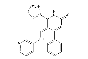 4-phenyl-5-[(3-pyridylamino)methylene]-6-thiazol-4-yl-1,6-dihydropyrimidine-2-thione