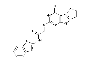 N-(1,3-benzothiazol-2-yl)-2-[(ketoBLAHyl)thio]acetamide